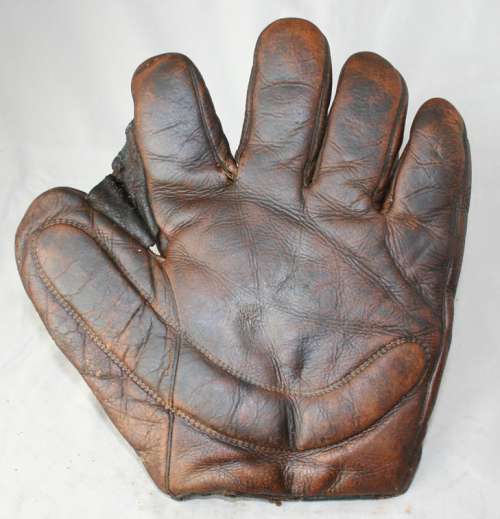 Early 1900's Brown Crescent Glove Front